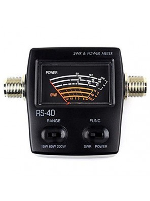 RS-40 Dual Band Standing-Wave Meter Power Meter SWR Meter for Testing SWR Power 