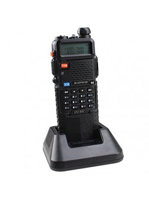 Dual Band UHF/VHF Radio Transceiver With Upgrade Version 3800mah Battery With Earpiece 