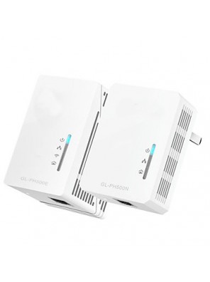 Powerline Networking 500M PowerLine Extender And PowerLine Adapater(GL-PH500NGL-PH500E) 