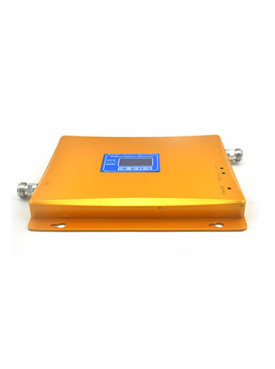 2G GSM 900mhz DCS 1800mhz 4G LTE Signal Booster Mobile Phone Signal Repeater with Log Periodic Antenna / Panel Antenna