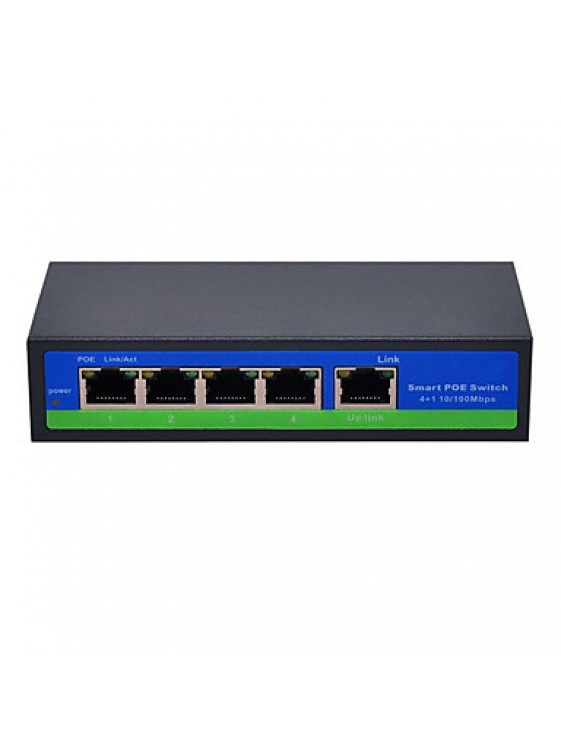 Standard 4-Way Intelligent Network Poe Switch Power Supply Network Camera Available