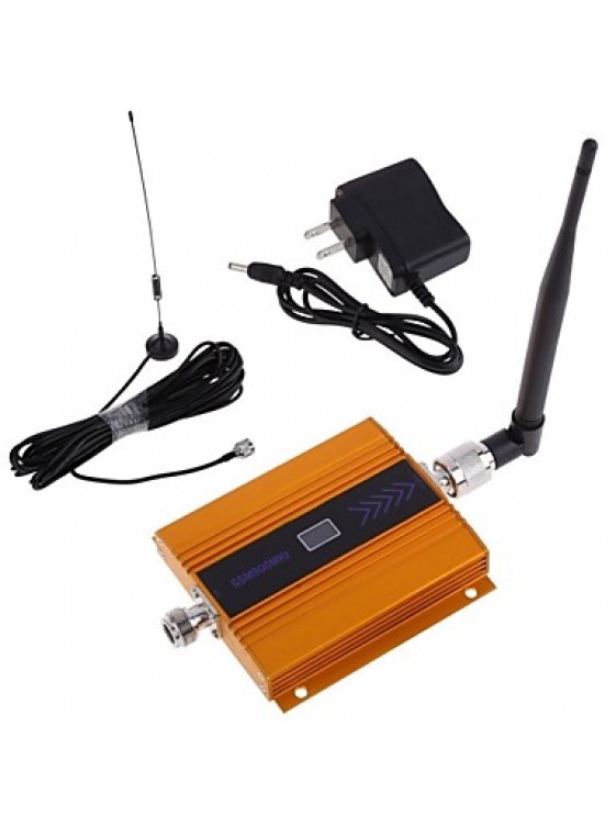 LCD GSM 900Mhz Mobile Phone Signal Booster Amplifier + Antenna Kit