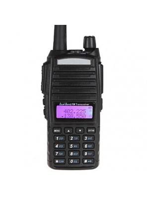 UV-82 Walkie Talkie 128CH 400-470MHz / 136-174MHz 1800mAh 5KM-10KM Two Way Radio 