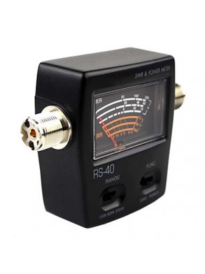 RS-40 Dual Band Standing-Wave Meter Power Meter SWR Meter for Testing SWR Power