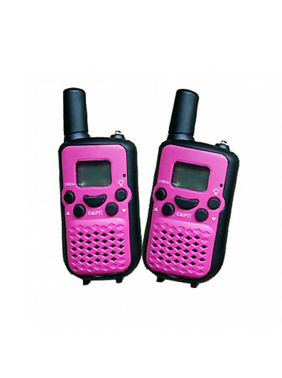 Easy to Talk 446MHZ Walkie Talkiefor Kids(5 Colors Choose) Output 0.5W 8 Channels Up to 3KM-5KM AAA Alkaline Battery