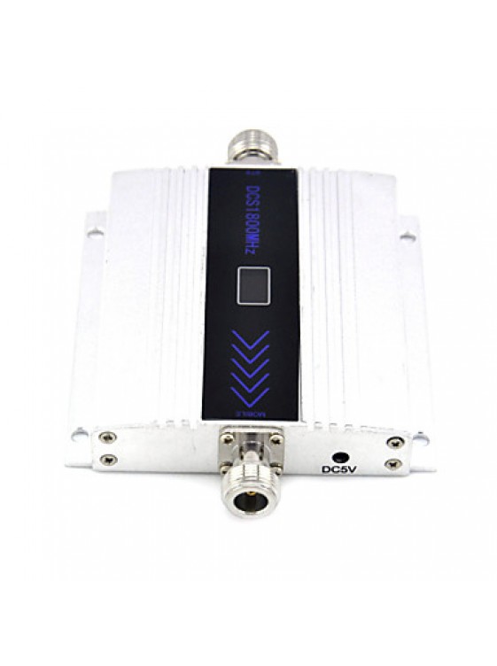 Mini DCS 1800mhz Mobile Phone Signal Booster 4G LTE 1800mhz Signal Repeater with Yagi Antenna Full Set / LCD Display