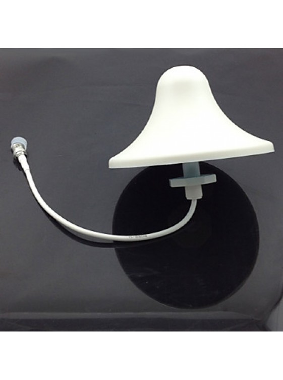 Indoor Ceiling Antenna 800-2700MHz Mobile Phone Signal Repeater 3dBi Omnidirectional Antenna N Female