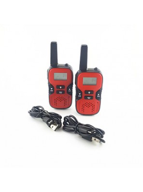 Kids Walkie Talkies Handheld 2-way Radio 22 CH 462.550- 467.7250MHz 0.5W Portable UHF Intercom for Hiking Camping 