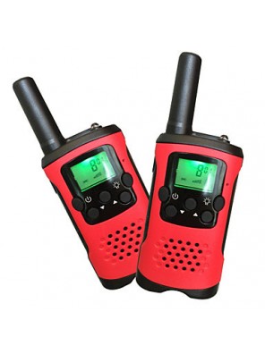 Kids Walkie Talkies 22 Channels and Back-lit LCD Screen (up to 6KM in open areas) Walkie Talkies for Kids (1 Pair) T48 