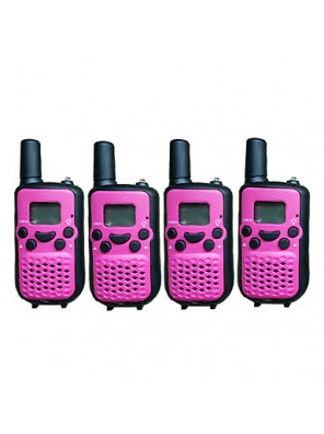 4 Packs FRS/GMRS Handheld Two Way Radios for Kids Children Walkie TalkieWith Hands Free 38CTCSS Up to 6KM