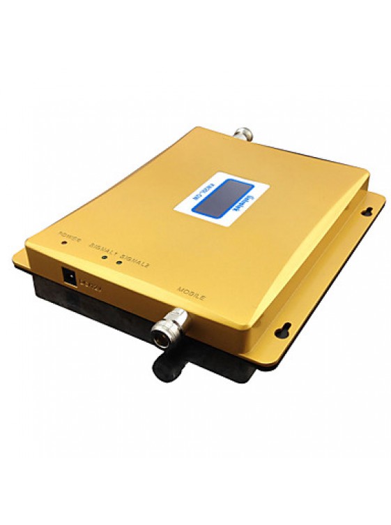 GSM 3G Repeater GSM 900MHz 2100MHz WCDMA Amplifier Cell Signal Booster Dual Band Repetidor 2G 3G Full Kit