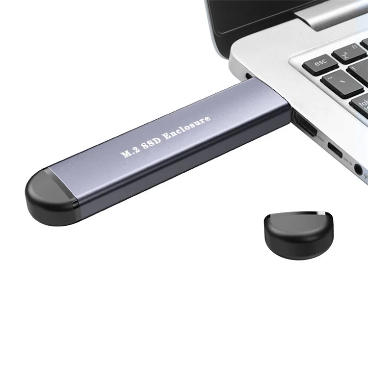 U2-002 Plug and Play M.2 SSD Nvme Wide Compatibility External Hard Drive HUB 