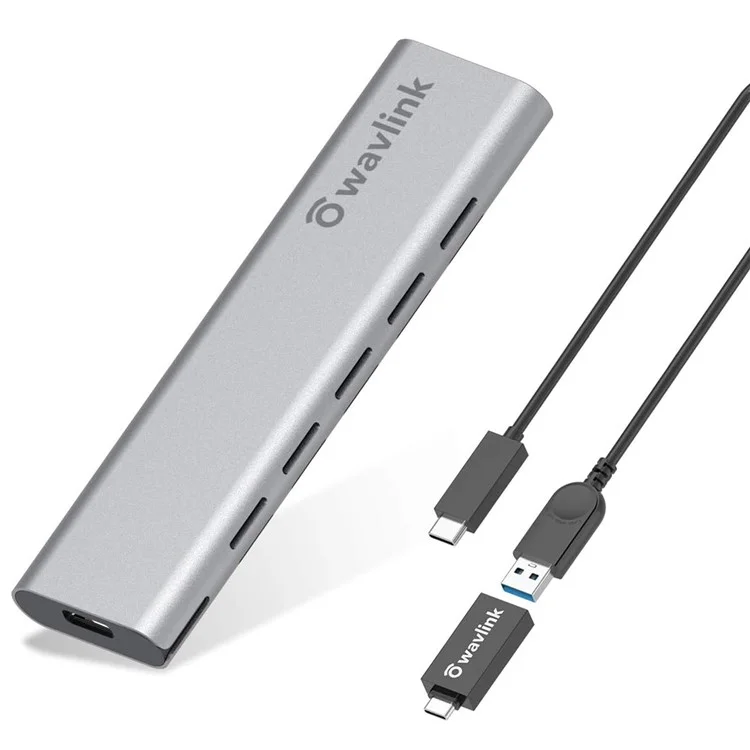 For NVMe PCIE UASP M Key NGFF SATA USB-C M2 SSD Enclosure M.2 to USB 3.1 Gen 2 NVMe SSD Enclosure Adapter